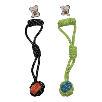 Juguete Soga pelota con Manilla 39cm Color Aleatorio XRMS0271