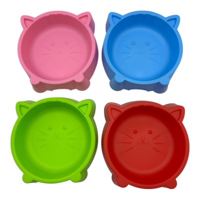 Plato Cara de Gato 17cm Color Aleatorio ZC5221