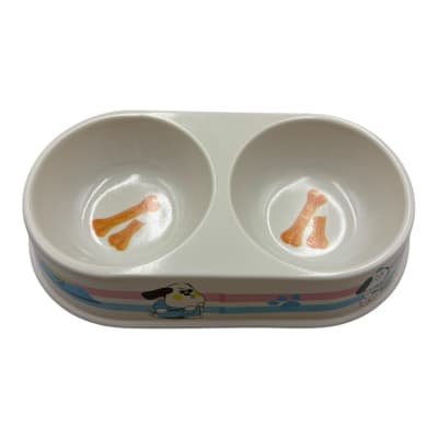 Plato Doble Plastico 23x12cm ZCB11221