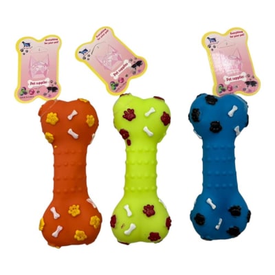Juguete Hueso Con Sonido 15cm Color Aleatorio ZCB11461