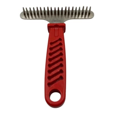 Peine Rastrillo Rojo 11.5cm ZCXA2601