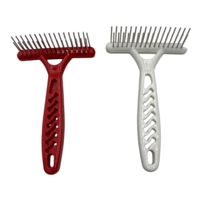 Peine Rastrillo Rojo 9cm XA2611