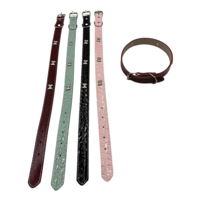 Collar 3 Huesos 2.5x56cm 12 pcs Color Aleatorio ZCXA3071
