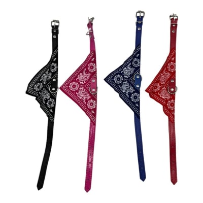 Collar Pañuelo 1.5x17cm 12 pcs Color Aleatorio ZD0171