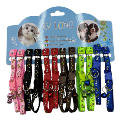 Set Collar de tela Hueso 1x28cm ZCZD6281
