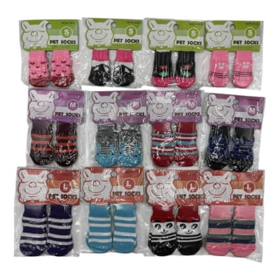 Calcetin Para Mascota 12 pcs Diseño Aleatorio ZCZD6331