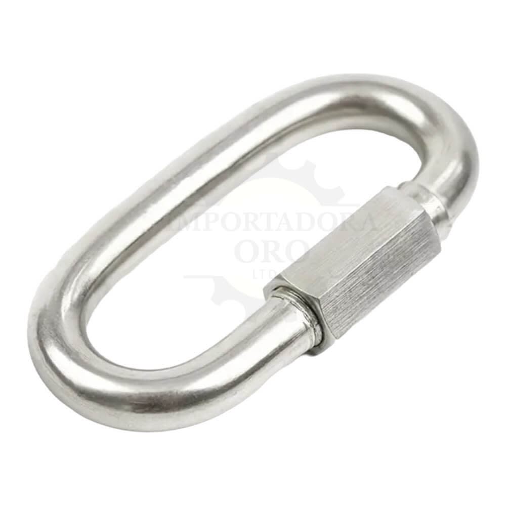 Mosqueton Con Seguro Union Rapida 6mm 060D2