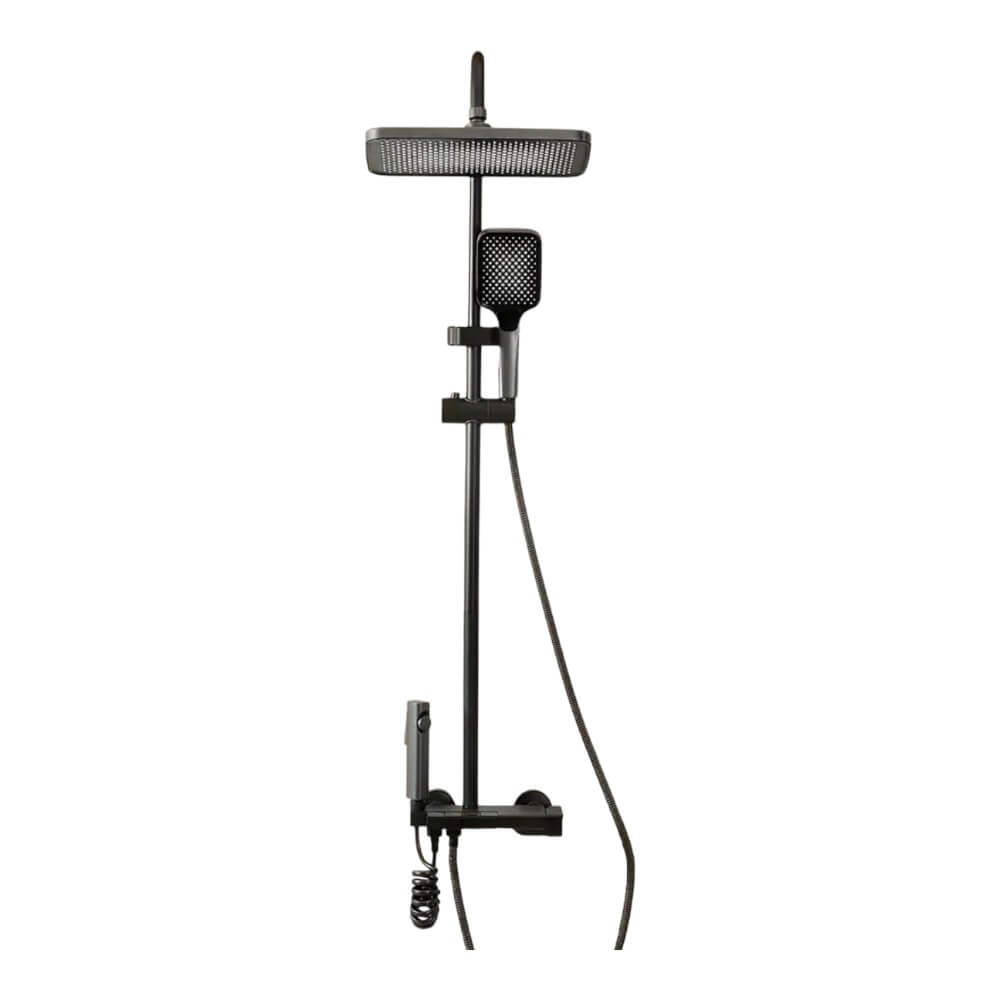 Ducha Columna 4 Funciones Negra 19014-10 0
