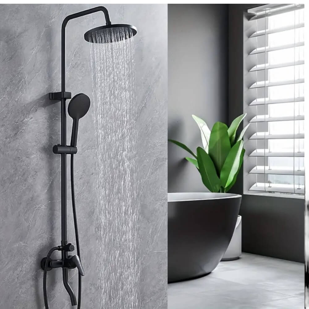 Llave Monomando Columna Ducha Tina 19014-17 0