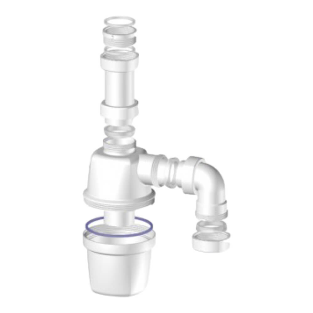 Sifón Loa Salida Curva Entrada 1 1/2 y 1 1/4  206462