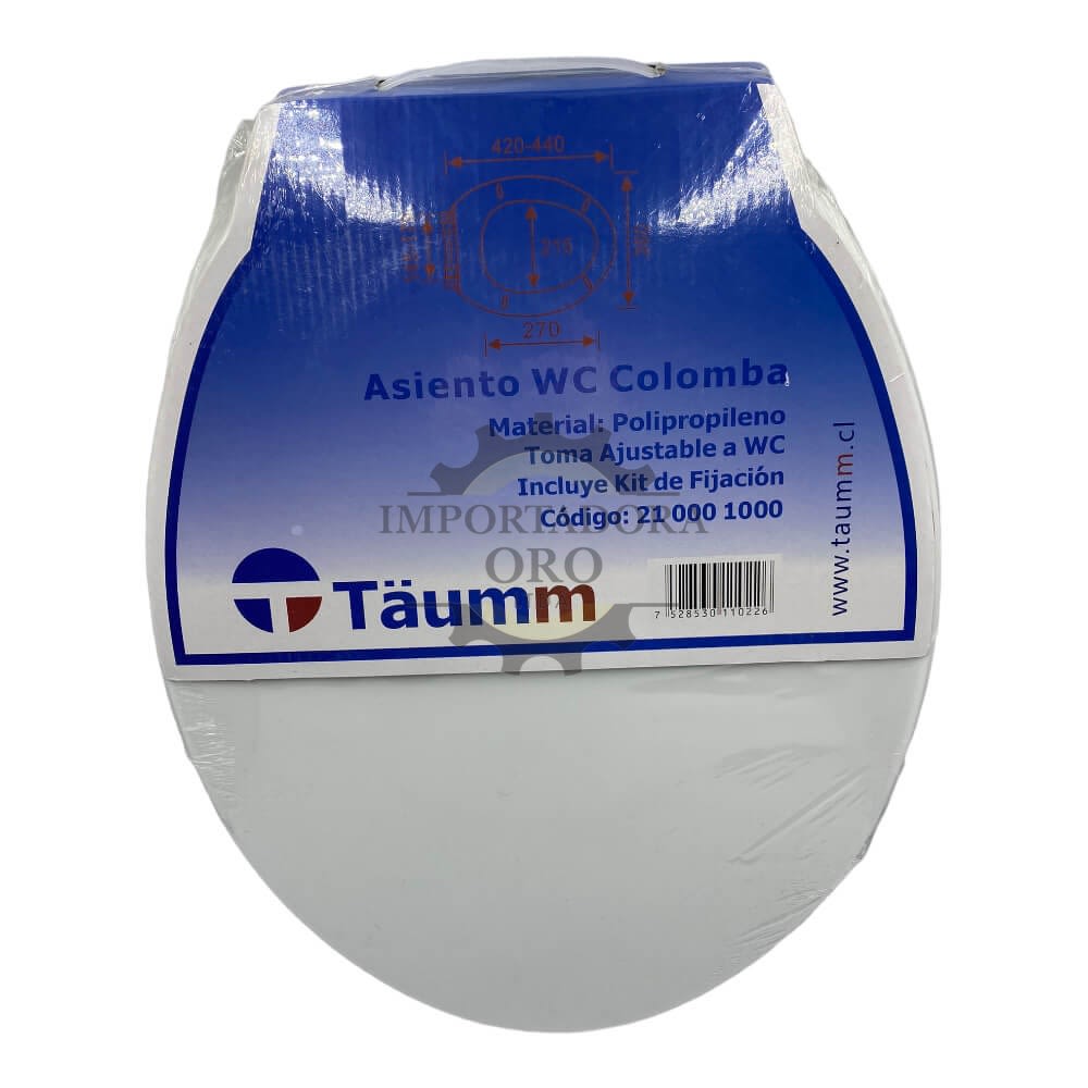 Asiento Tapa de Baño WC Colomba4