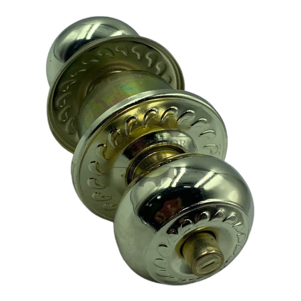 Cerradura Pomo Chapa Bola dorado3