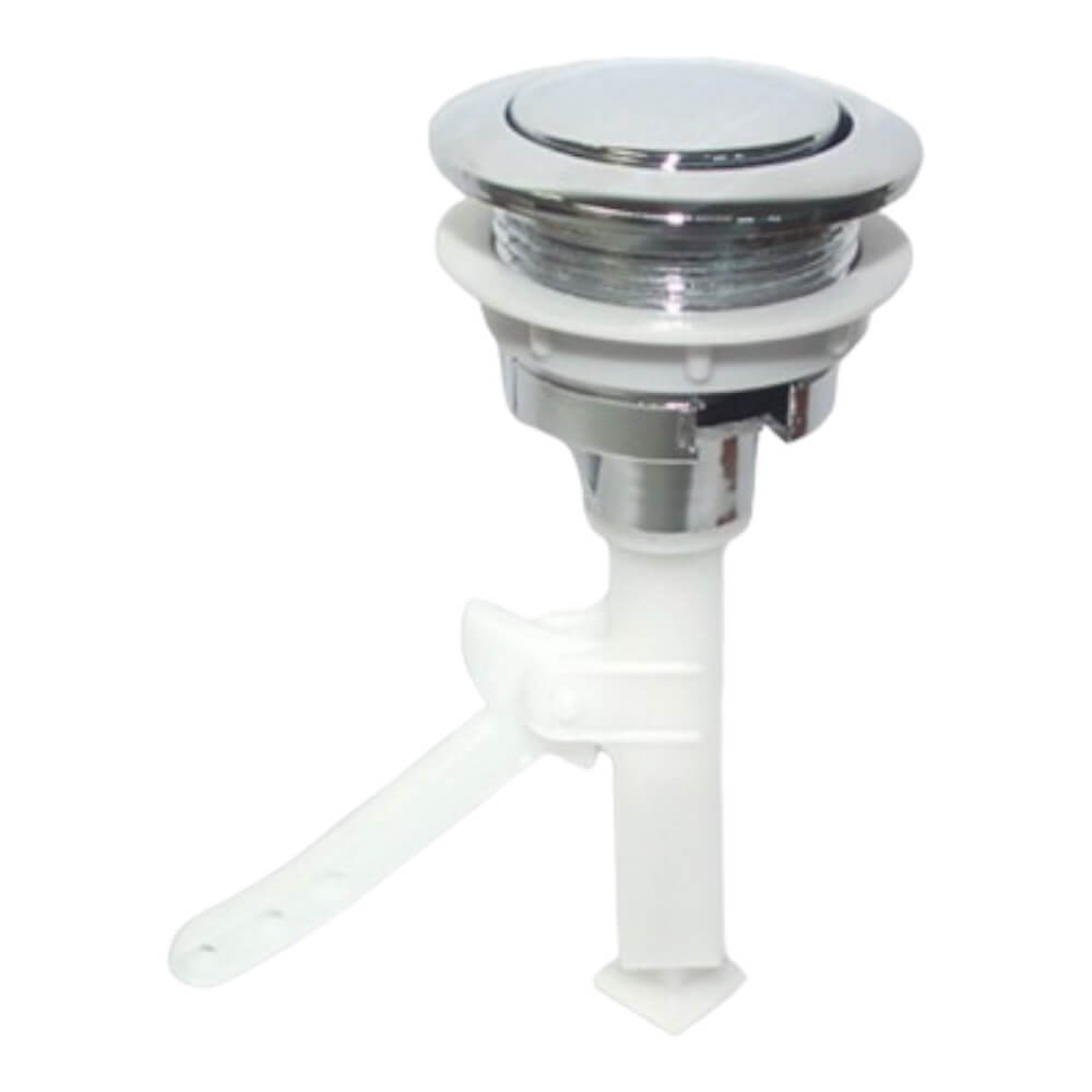 Botón superior cromado para estanque 0