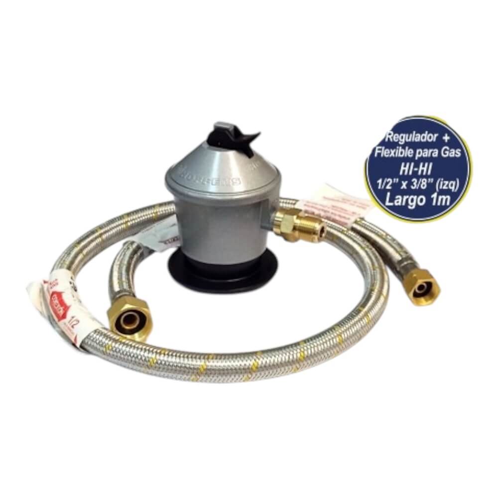Kit Regulador de Gas con Flexible 626533