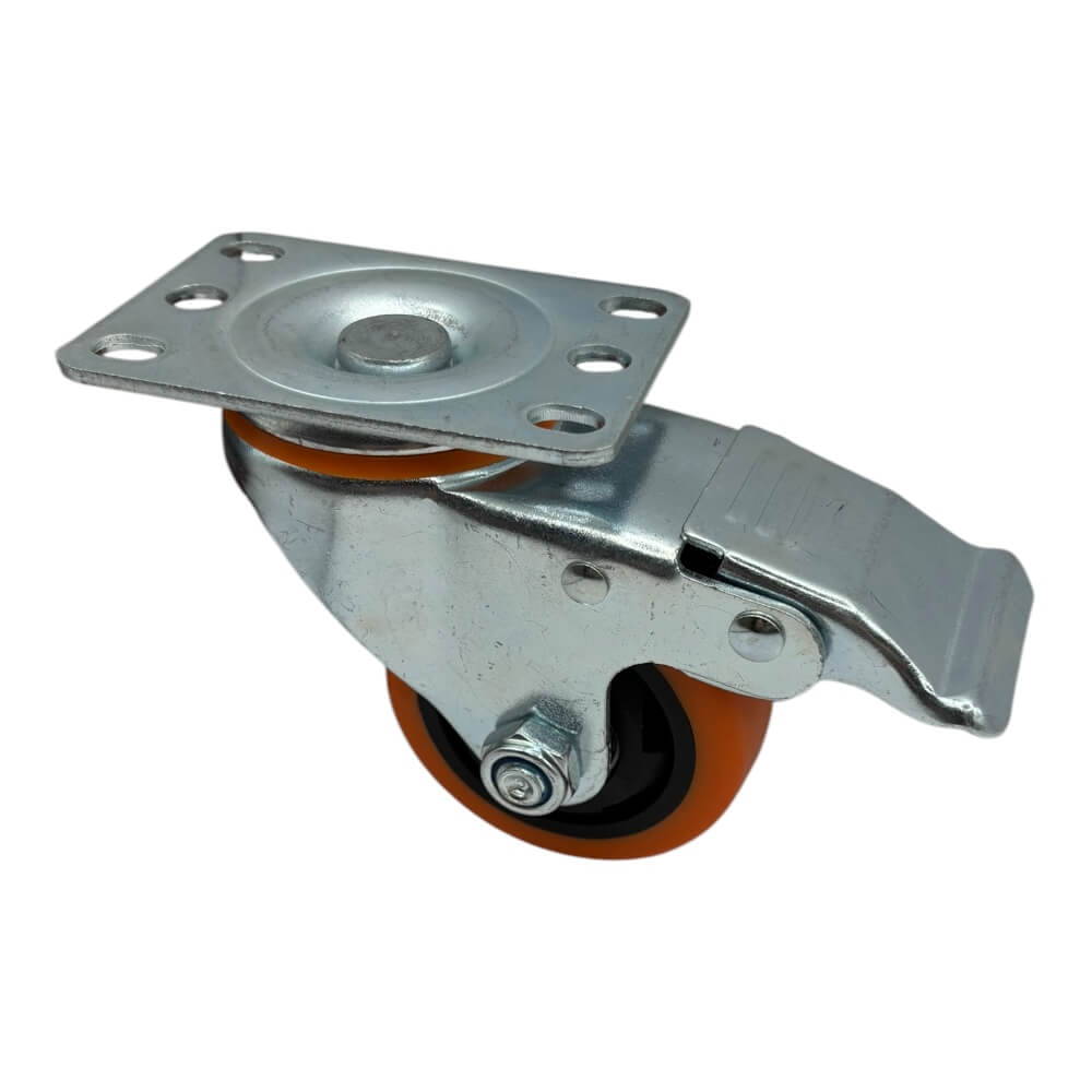 Rueda Giratoria Con Freno 3