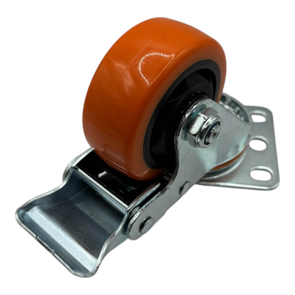 Rueda Giratoria Con Freno 3