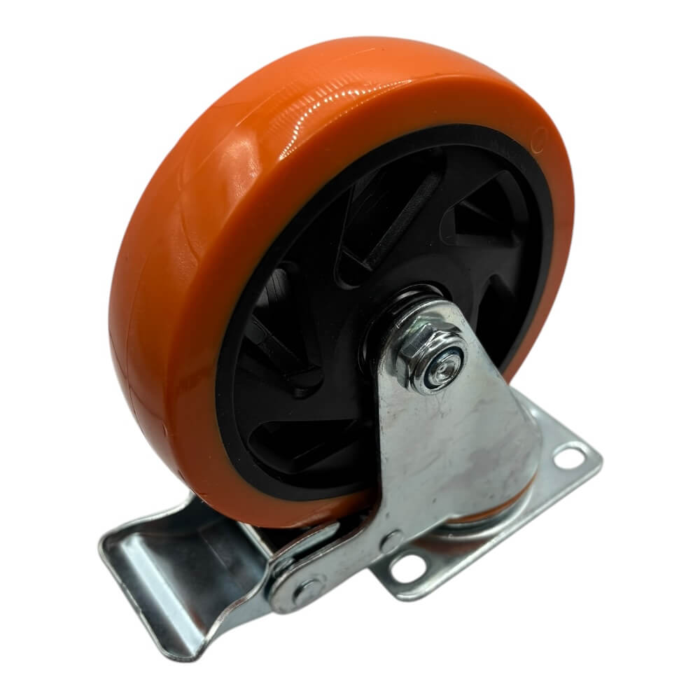 Rueda Giratoria Con Freno 5