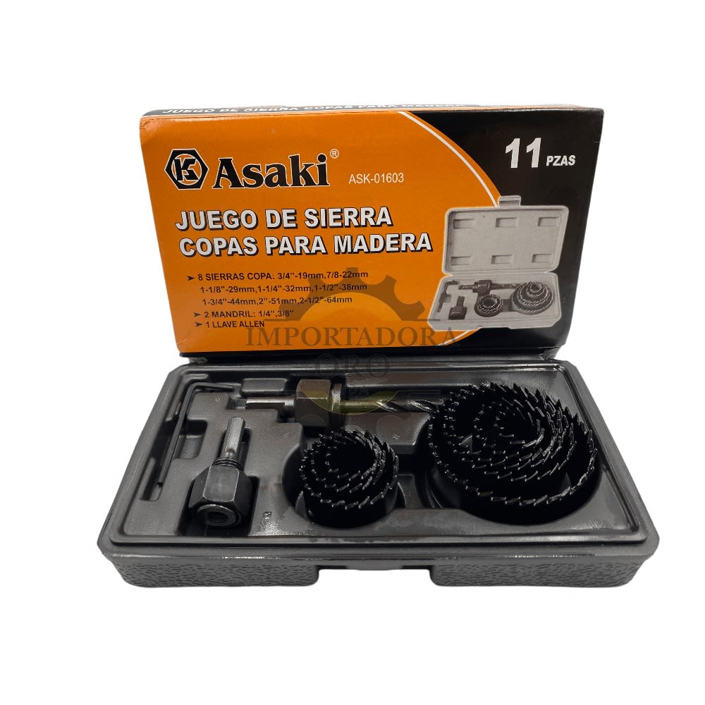 Juego de Sierra Copa 11 piezas 016031