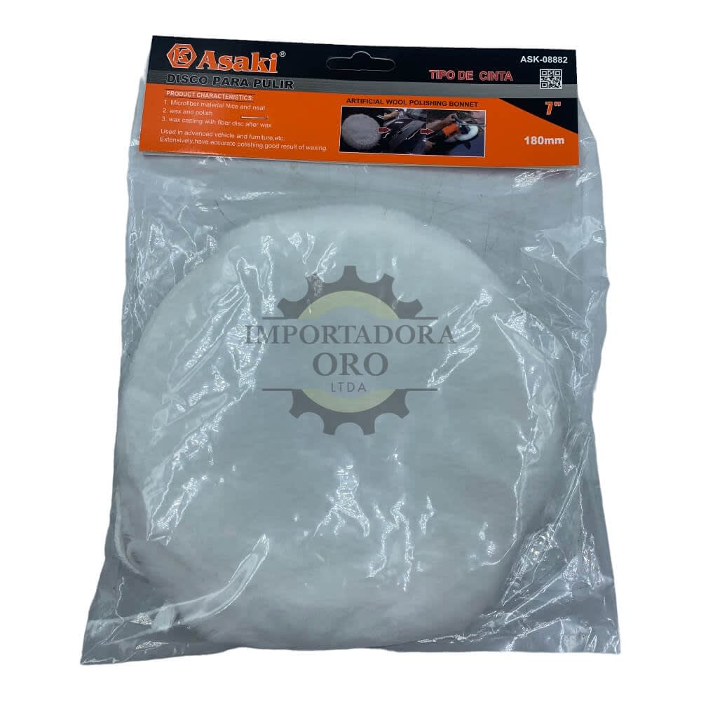 Disco de Lana Para Pulir 180mm 08882 0