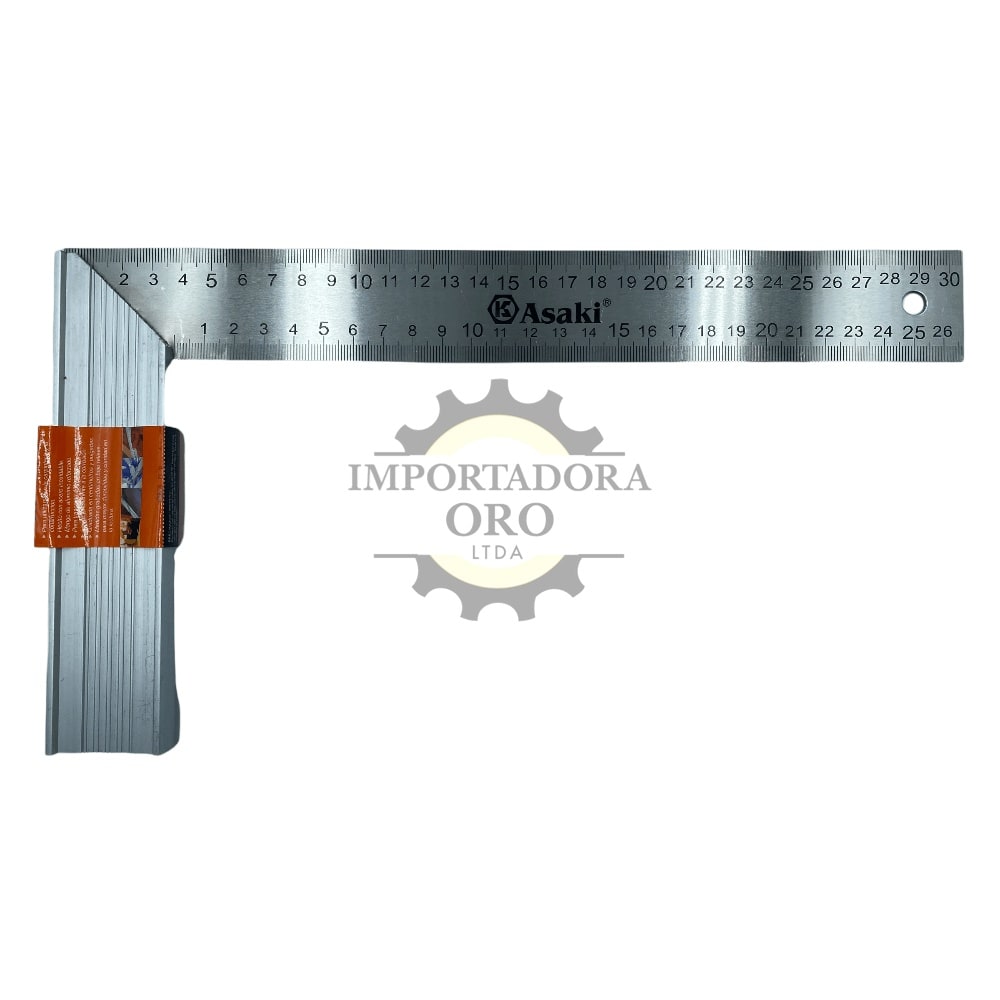 Escuadra carpintero de aluminio 12