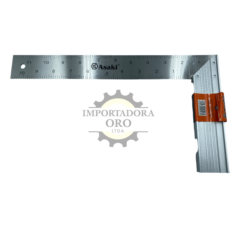 Escuadra carpintero de aluminio 12