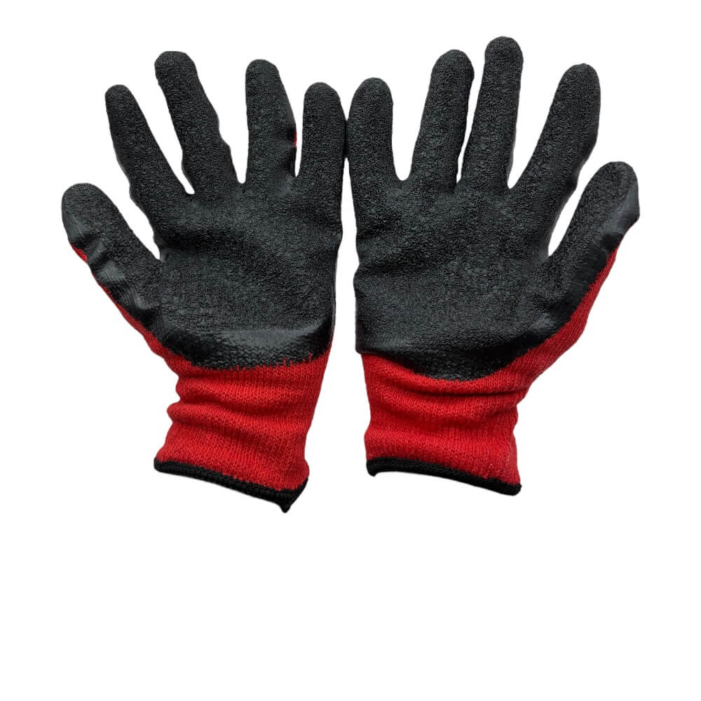 Guantes poliester con jebe 157942
