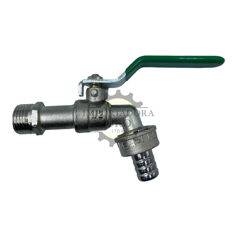 Llave bola verde 1/2x3/4