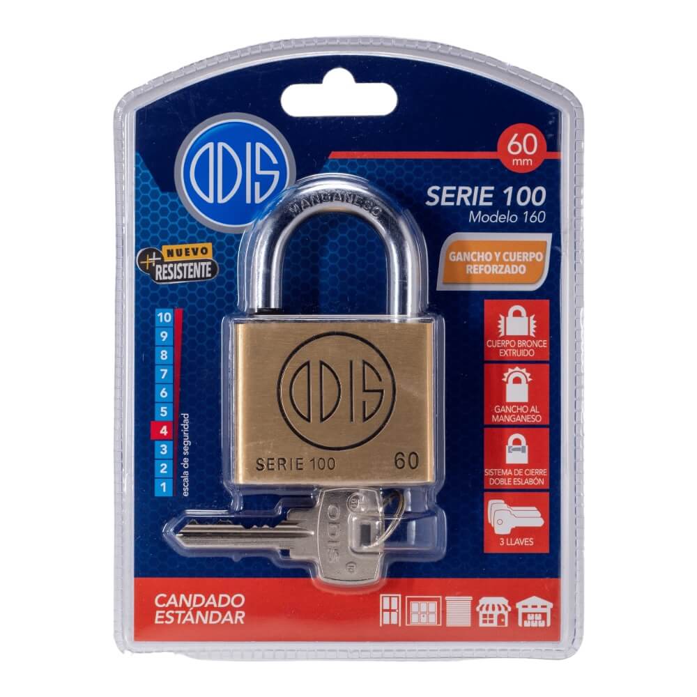 Candado Odis 160 60mm CAN00000276