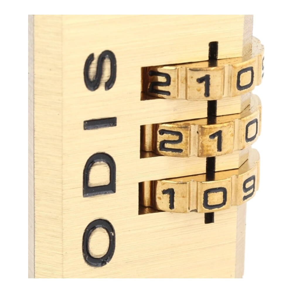Candado Odis Viajero Con Clave 21mm 3 diales CAN00001383