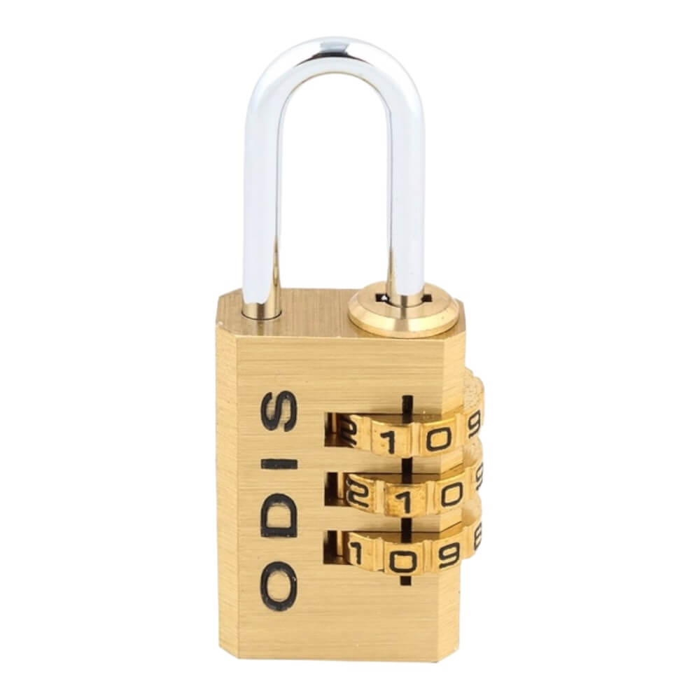 Candado Odis Viajero Con Clave 21mm 3 diales CAN0000138 0