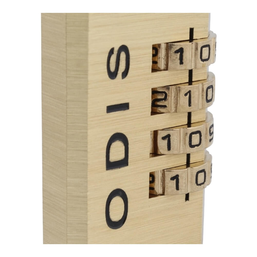Candado Odis Viajero Con Clave 28mm 4 diales Can00001403