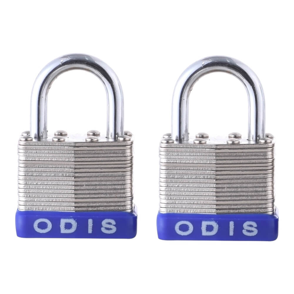 Pack 2 Candados Laminado Odis 50mm Acero Zincado CAN00010043
