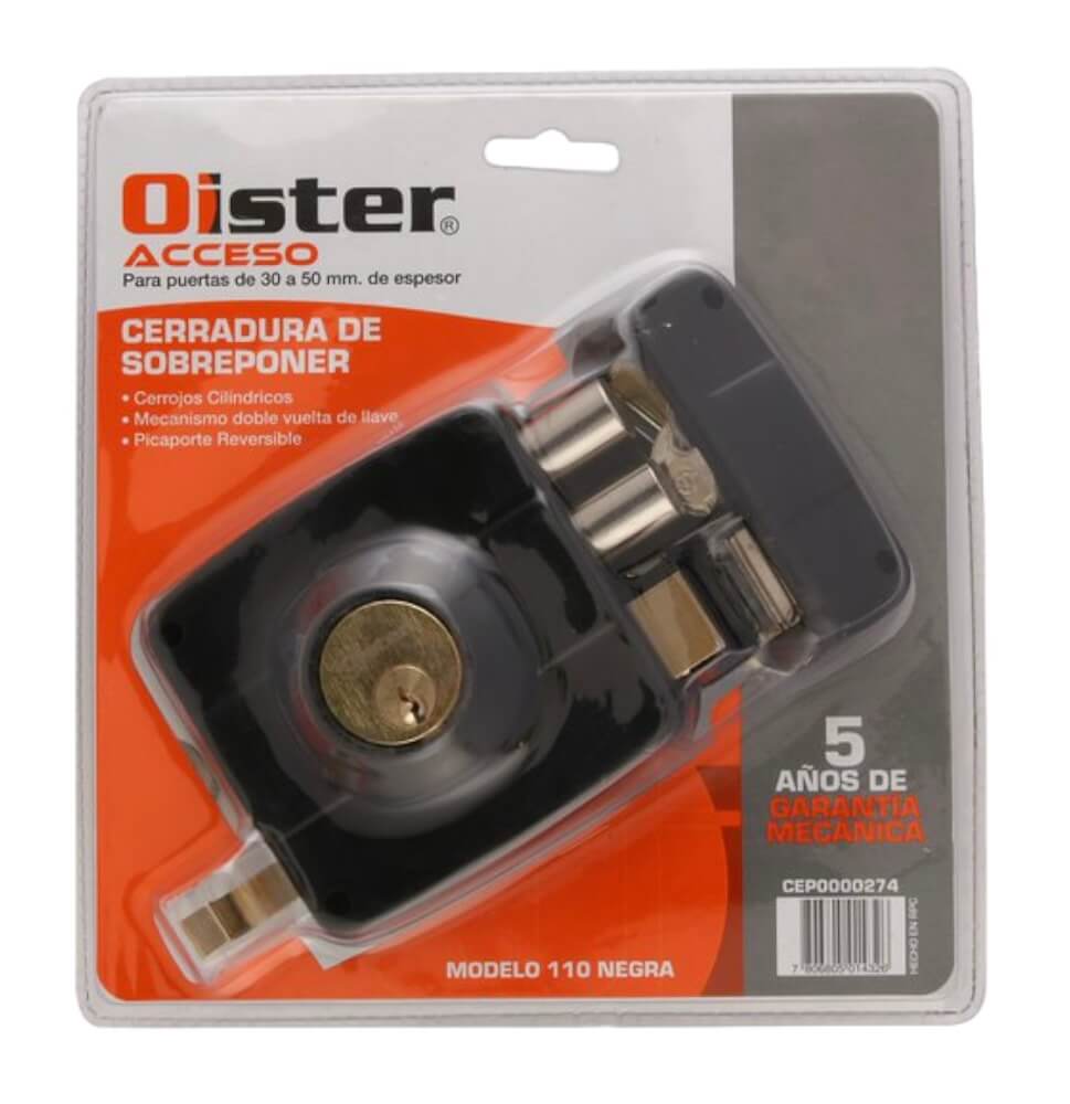 Cerradura sobreponer Oister 110 NE CEP00002744