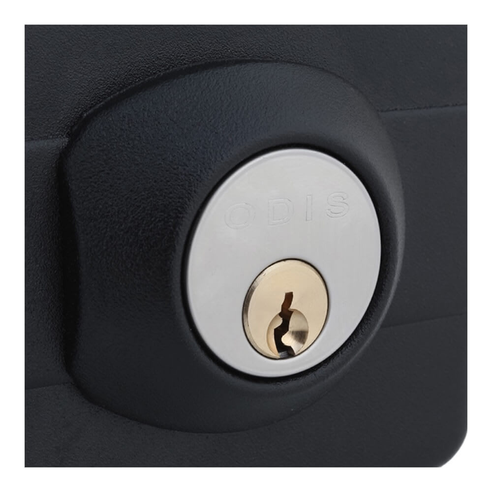 Cerradura Sobreponer Odis 321 Negra Linea 300 CEP00007076