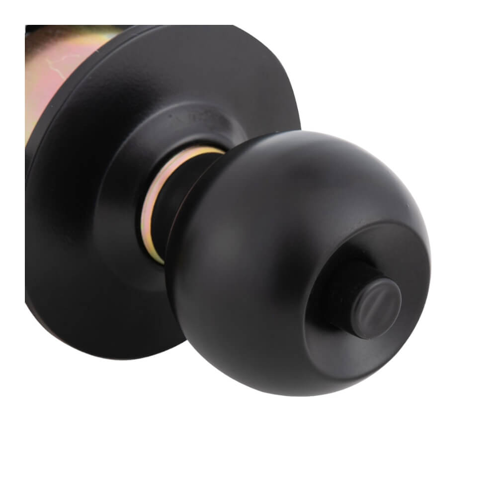 Cerradura cilíndrica Oister 101 Dormitorio Negro CEP00013323