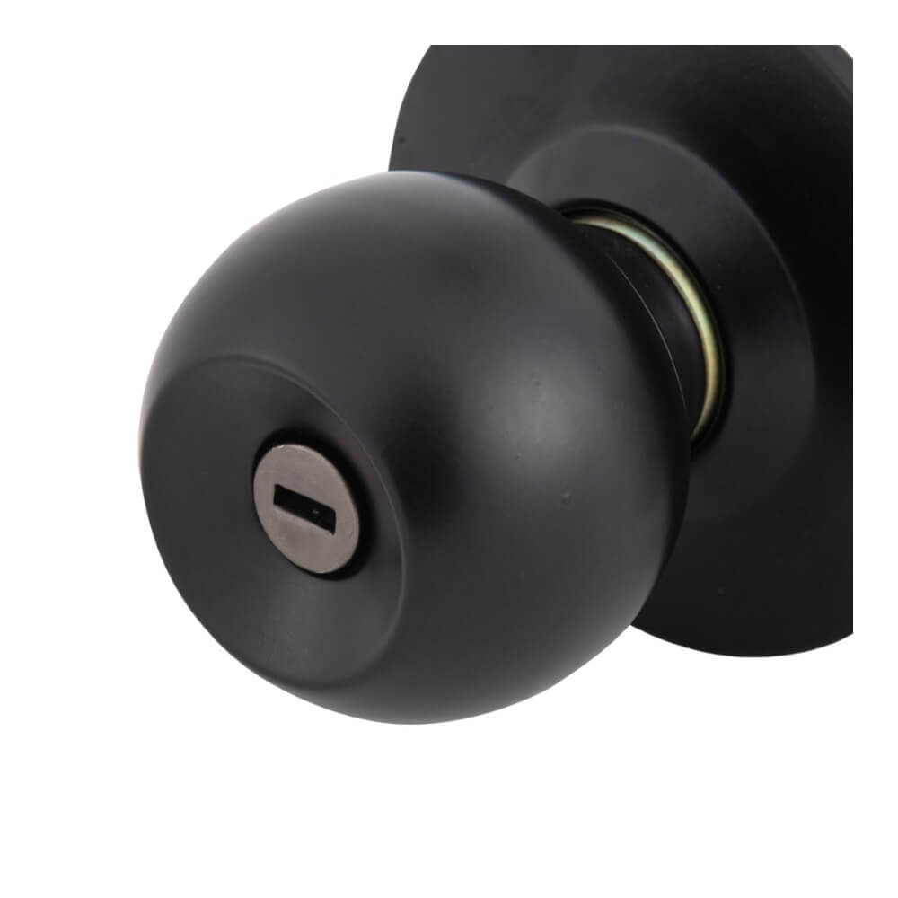 Cerradura cilíndrica Oister 101 Baño Negro CEP00013333