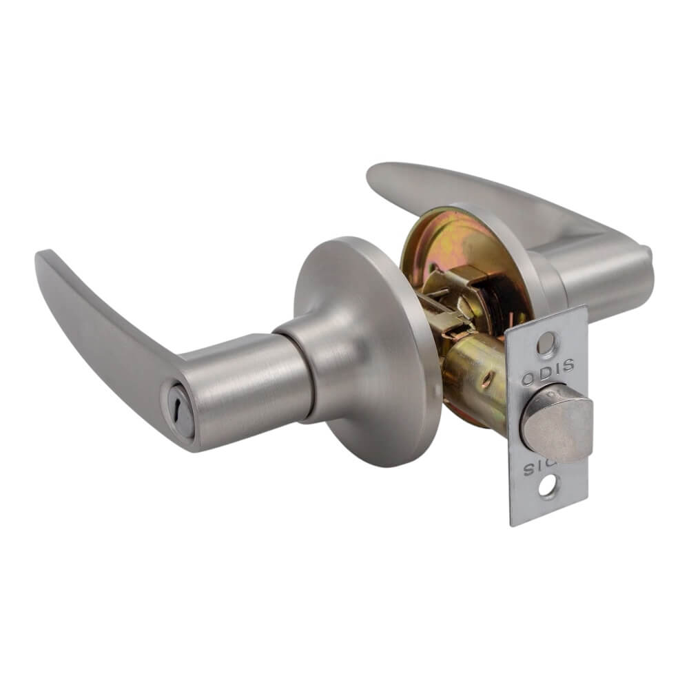 Cerradura Tubular Con Manilla Odis 203 Baño - Plata CEP00014274