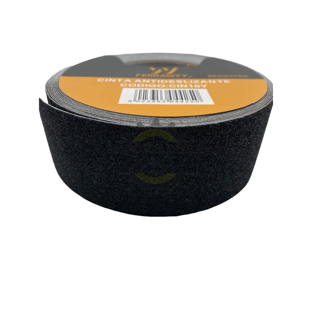 Cinta antideslizante negra 10mt2