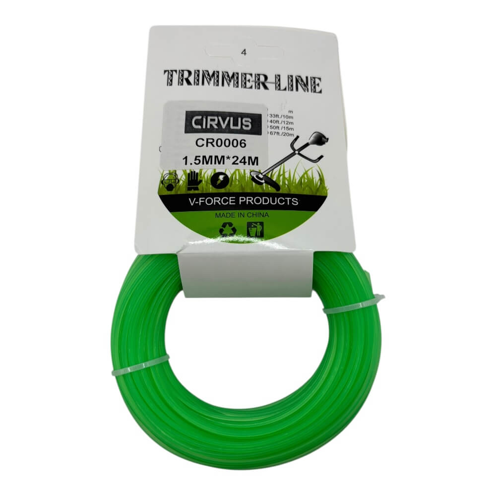Nylon orilladora 1.5mmx24mt CR0006 0