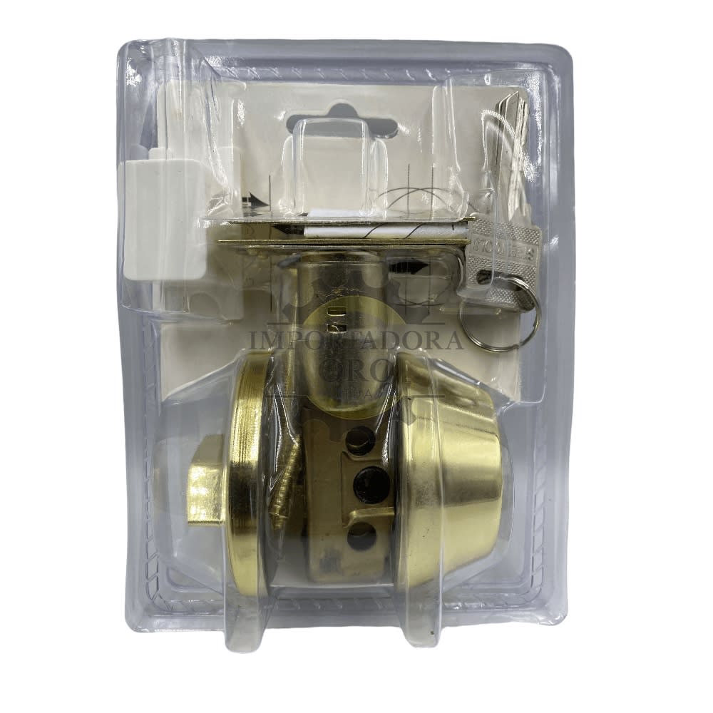 Cerrojo de seguridad tipo mariposa dorado2