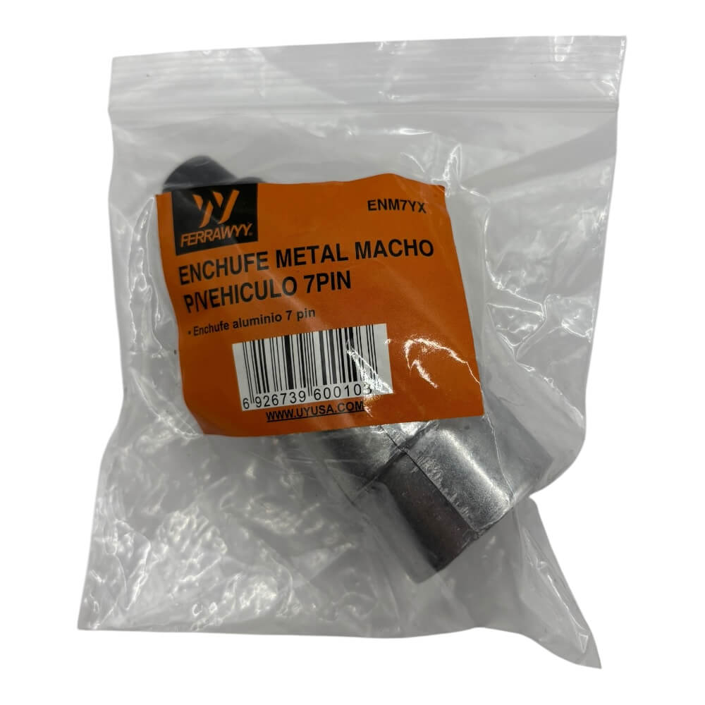 Enchufe Metal Macho Para Remolque 7pin ENM7YX2