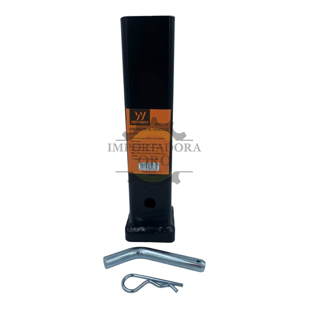 Tubo Receptor de Enganche al Vehiculo 12