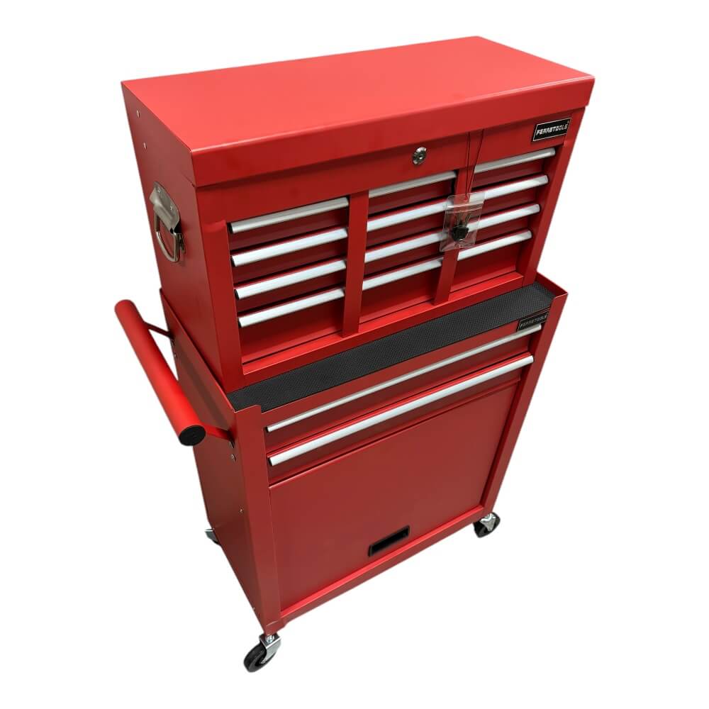 Set de Gabinetes Metálicos Rojo F24712