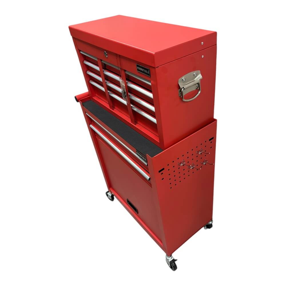 Set de Gabinetes Metálicos Rojo F24713