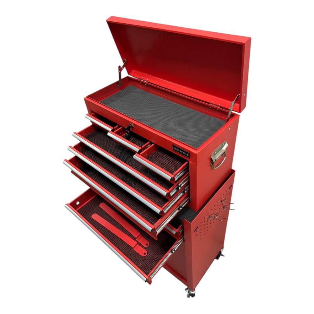 Set de Gabinetes Metálicos Rojo F24718