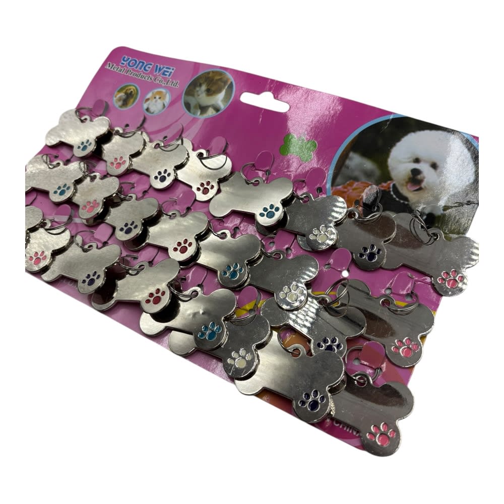 Placa Metalica Hueso Con Pata 5cm GA0282