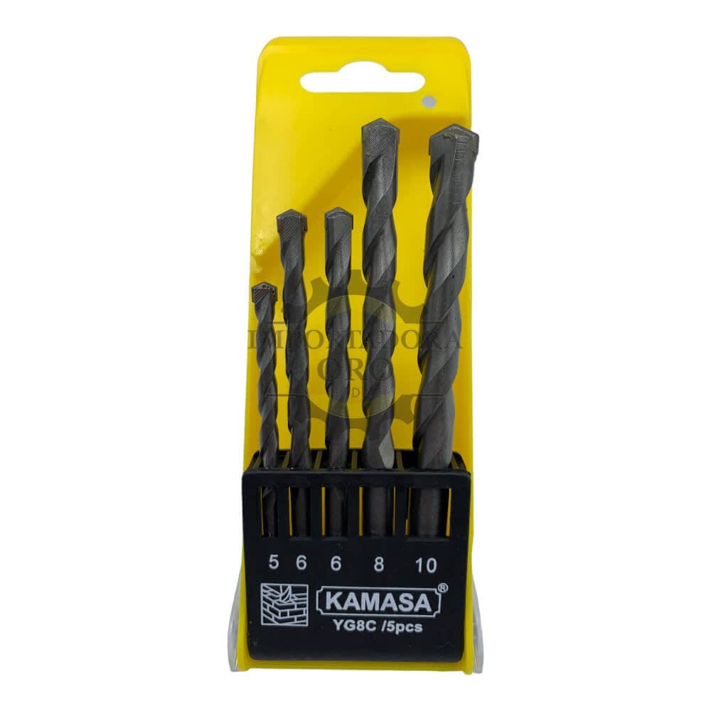 Set de Brocas para Concreto 5 piezas km10662