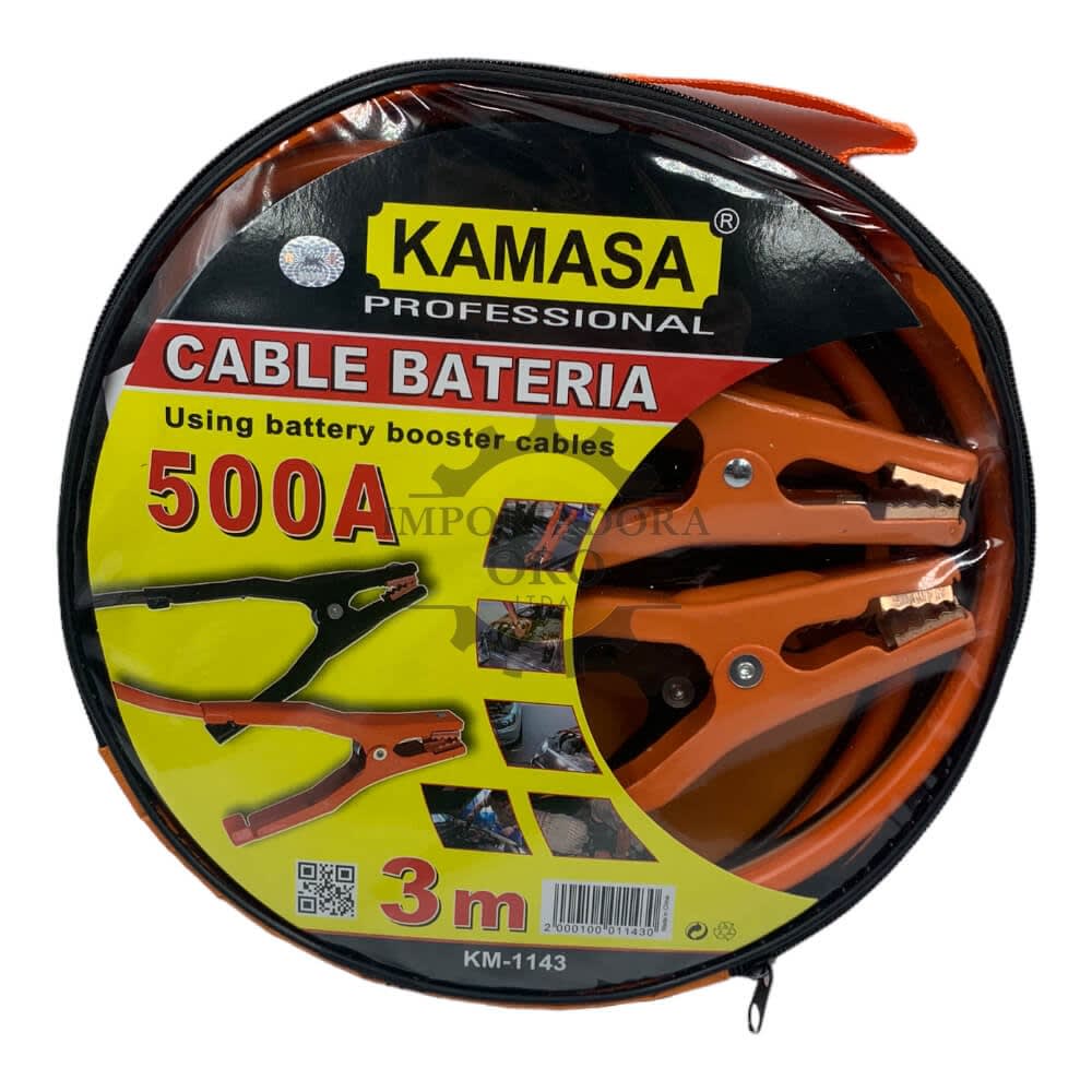 Cable puente bateria roba corriente 500a km1143 0