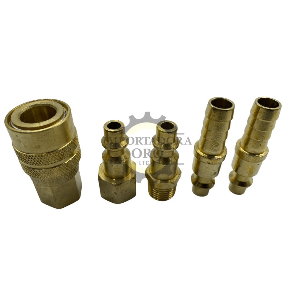 Set de acoples para compresor 5 piezas km1152