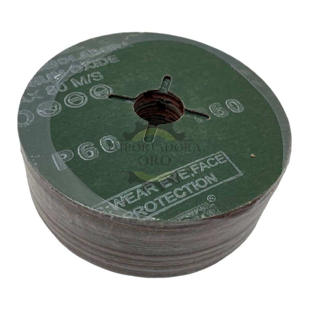 DIsco de lija 115mm P60 25 unidades km11913